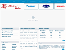 Tablet Screenshot of airconditionersthrissur.com